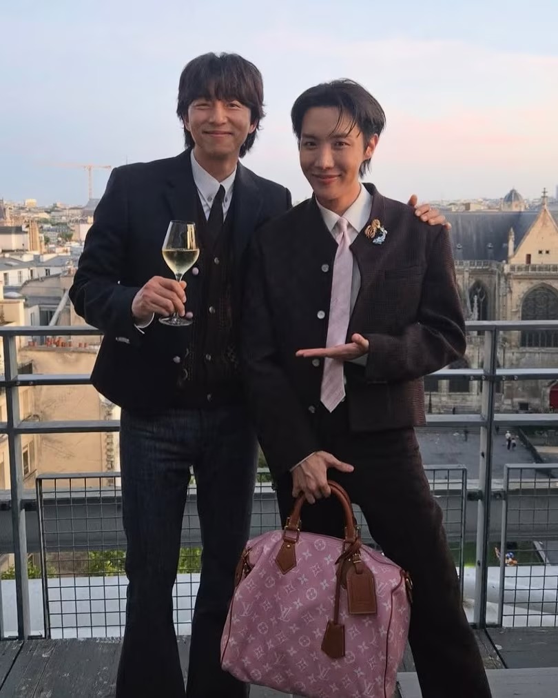 Gong Yoo with J- Hope